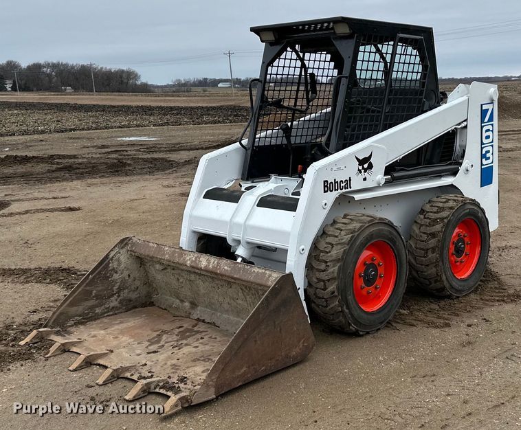 1997 Bobcat 763 skid steer loader - LO9489