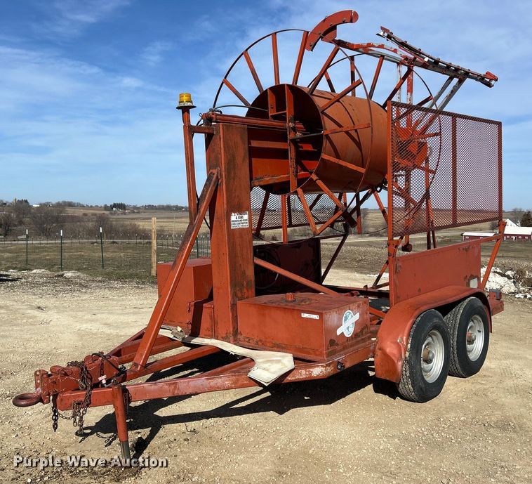 Stewart Stevenson  CE93 reel trailer - MO9175