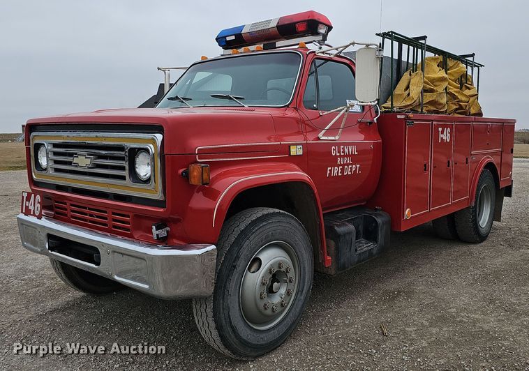 1980 Chevrolet 70 fire truck - DK0568