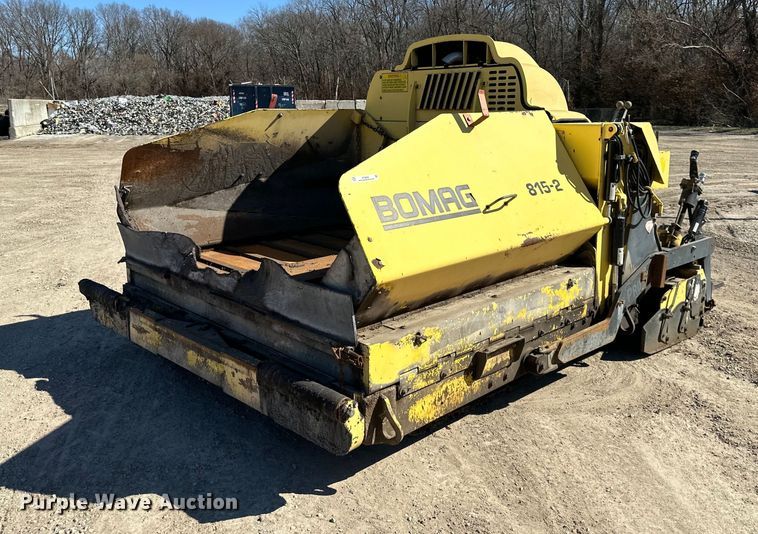 2007 Bomag 815-2 paver - NT9004