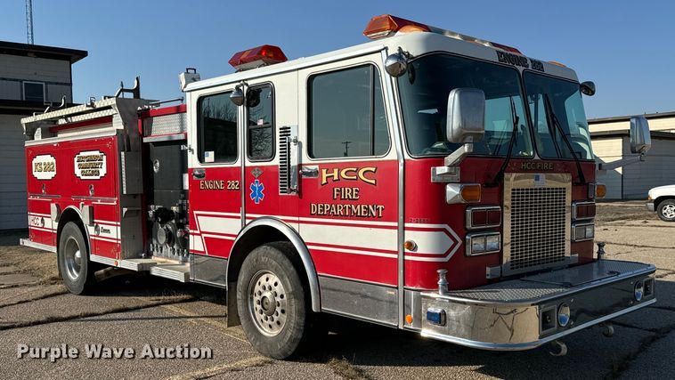 1993 Spartan  GA40M-2142 pumper fire truck - NU9436