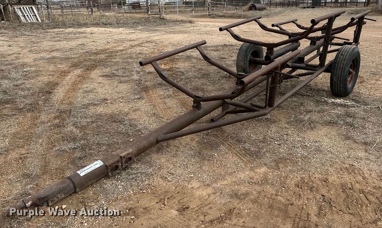 Hay bale trailer - DG4253