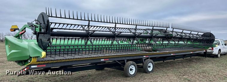 2022 John Deere HD50F flex draper head - DQ6724