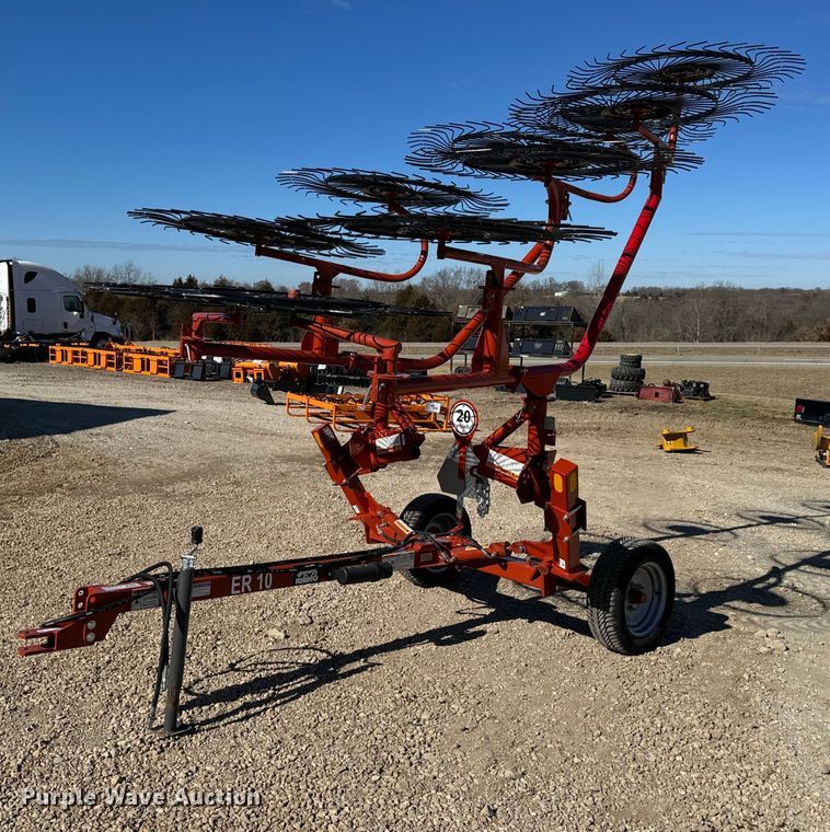 Rhino ER10 hay rake - EH6536