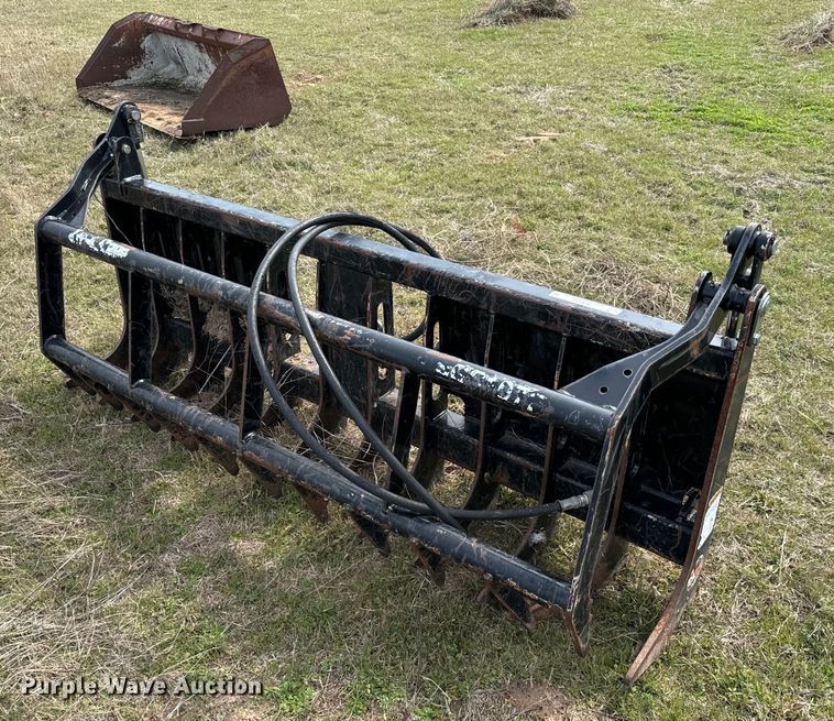 Land Pride skid steer root grapple bucket - EJ0252