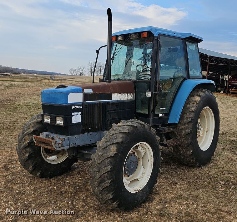 1997 New Hollard 7740 SLE MFWD tractor - EJ5940