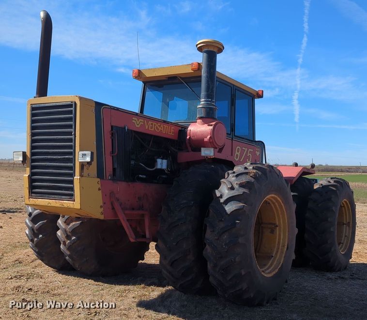 1980 Versatile 875 4WD tractor - NZ9308