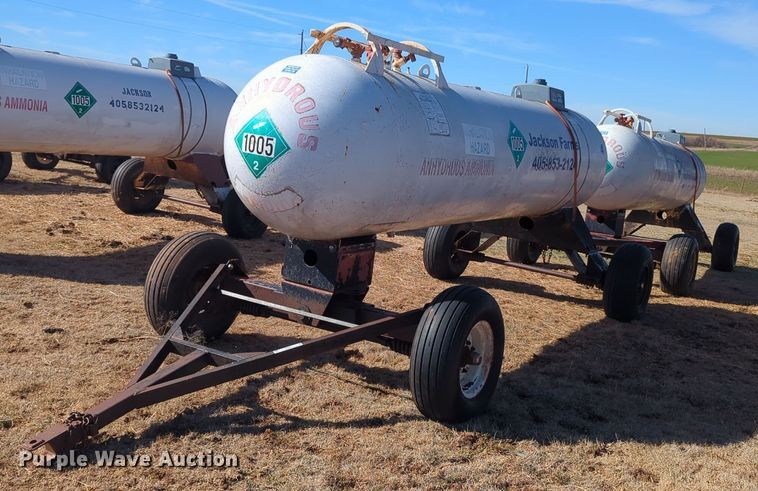 (2) NH3 tank trailers - NZ9311
