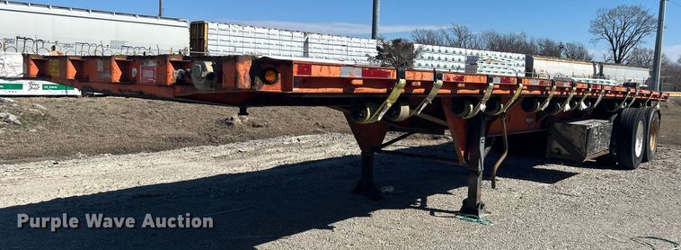 1999 Wabash flatbed trailer - DN0707