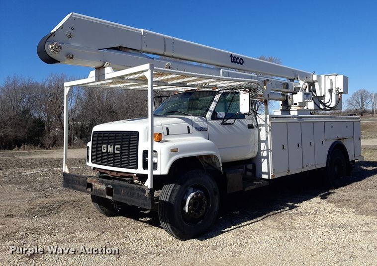 1996 GMC TopKick forestry bucket truck - DP2628
