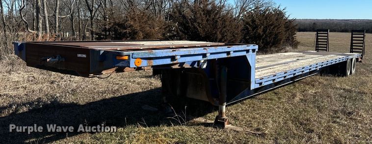 1985 Utility  drop deck trailer - NF9351