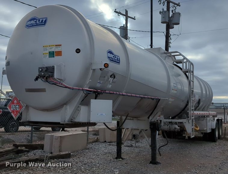 2015 MAC LTT tank trailer - NZ9302
