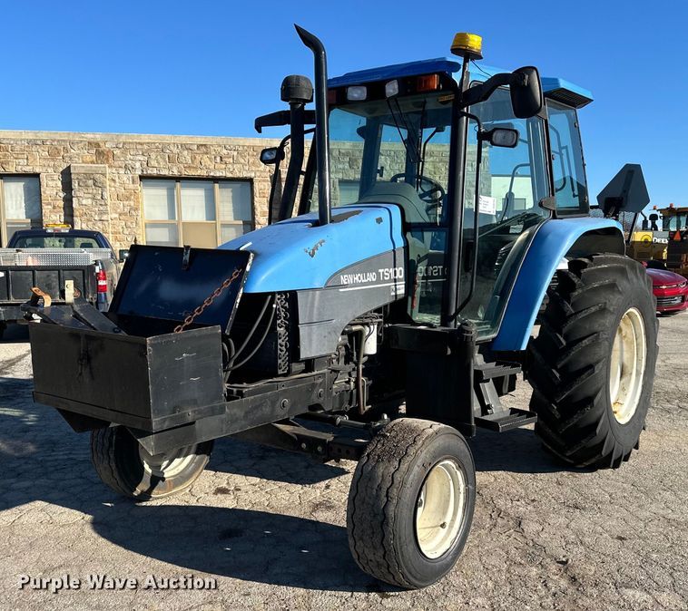 2003 New Holland TS100 tractor - DQ6260