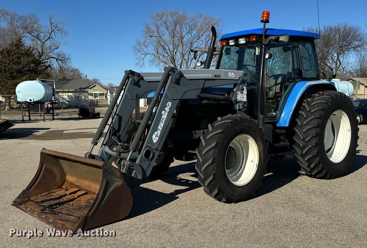 New Holland TM120 Tractor For Sale | Purple Wave Auction