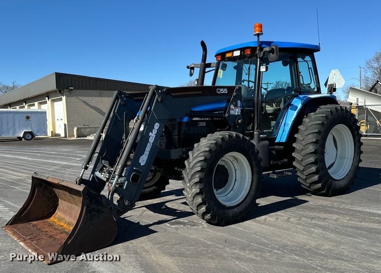 2006 New Holland TM-120 MFWD tractor - NU9359