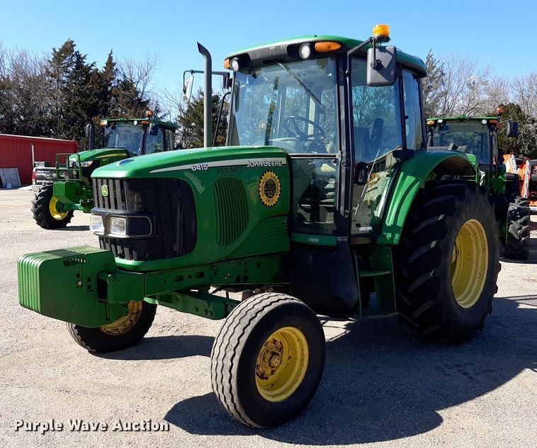 2007 John Deere 6415 tractor - NU9371