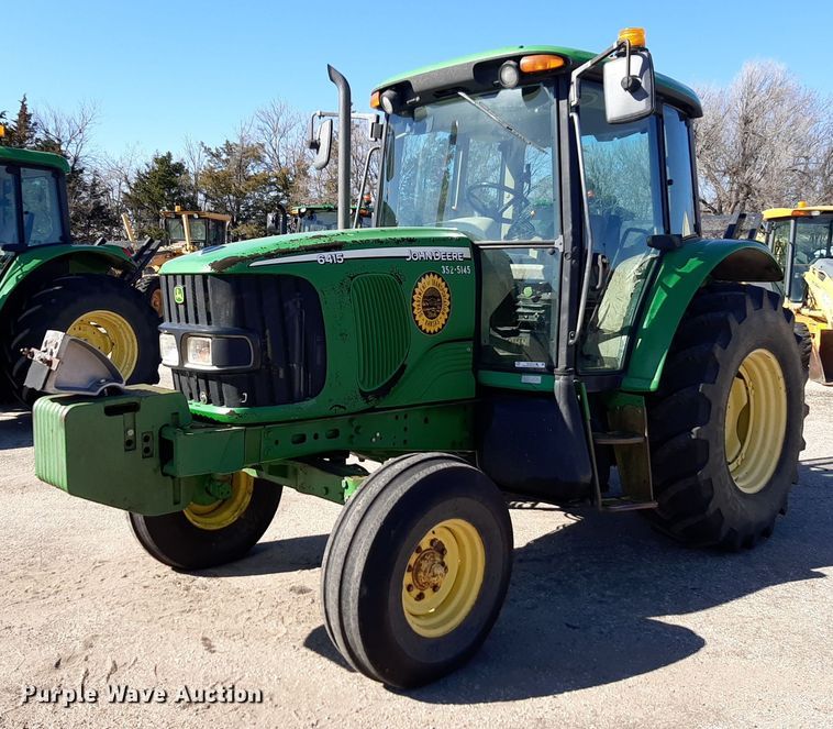 2005 John Deere 6415 tractor - NU9373