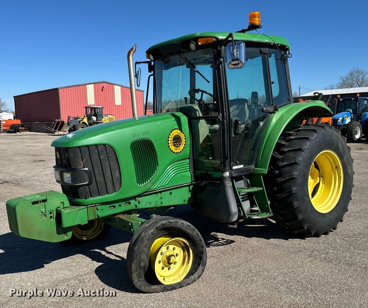 2007 John Deere 6415 tractor - NU9374