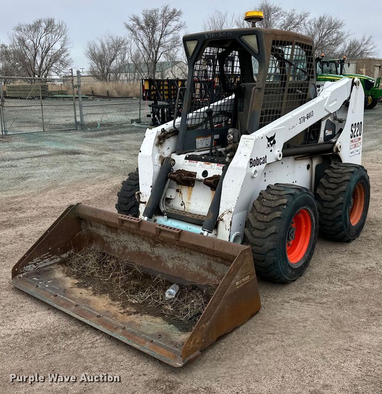 Bobcat S220 skid steer loader - OA9505