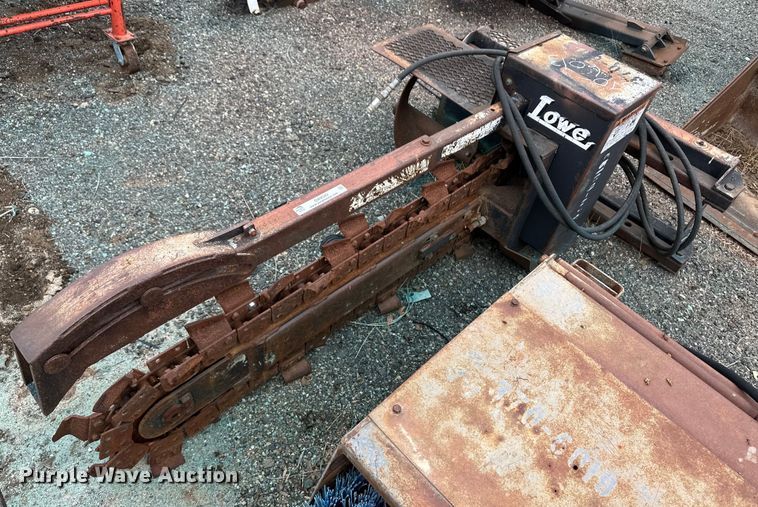Lowe 21 skid steer trencher - OA9543