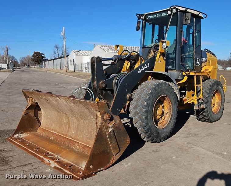 2007 John Deere 444J wheel loader - OJ9525