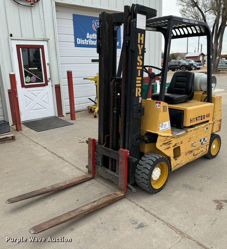 Hyster S40XL forklift - DK6791