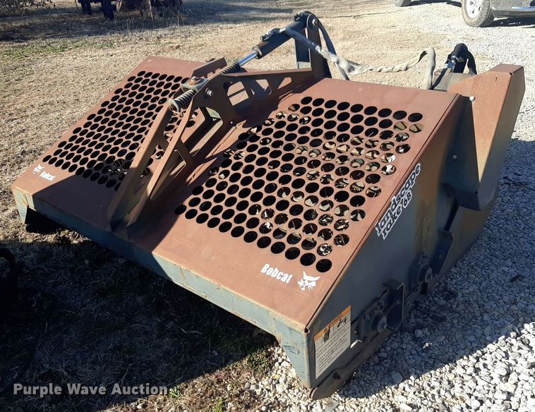 Bobcat 6B skid steer landscape rake - DP2633