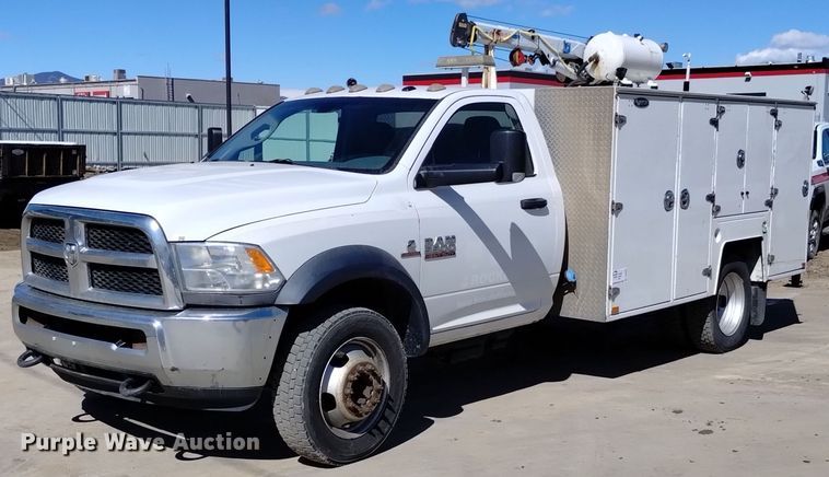 2014 Dodge Ram 5500HD utility / service truck - DQ6004