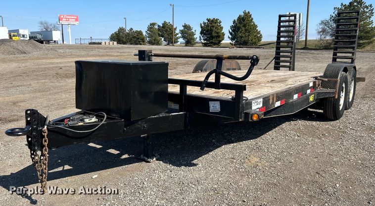 2013 Big Tex  14ET equipment trailer - EG1219