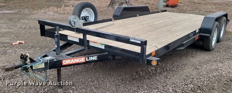 2021 Contract Manufacturing  Orange Line TH70 utility trailer - LA9741
