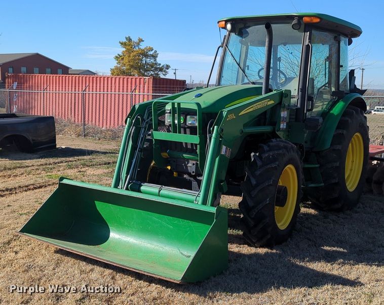 2009 John Deere 5101E MFWD tractor - NZ9335