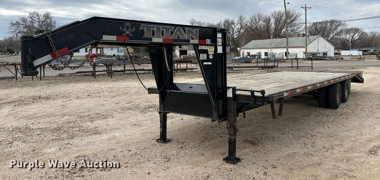 2012 Titan CF2739 equipment trailer - OA9619
