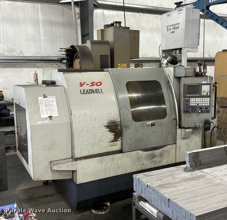 2005 Leadwell V50 CNC Lathe - OJ9618