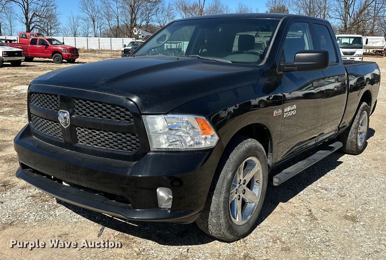 2013 Dodge Ram 1500 Quad Cab pickup truck - OM9887
