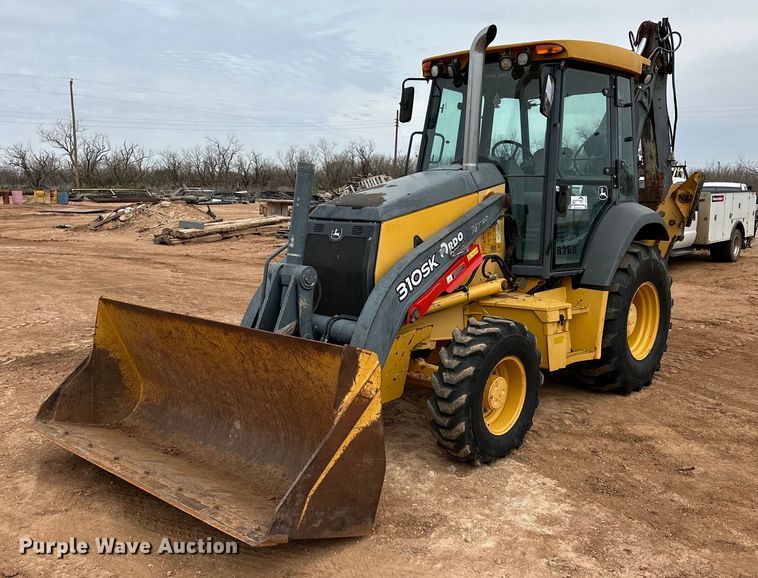 2014 John Deere 310SK backhoe - DG4267