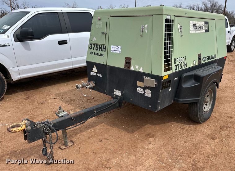2008 Sullair 375HH  air compressor - DG4270