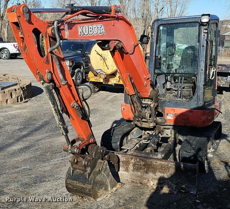 2015 Kubota KXO40-4 mini excavator - DK0653