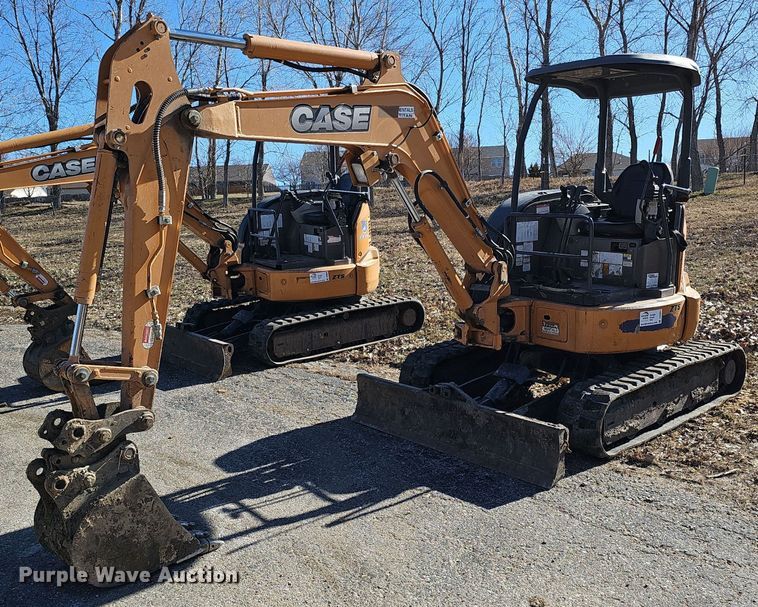 2016 Case CX36B ZTS mini excavator - DK0657