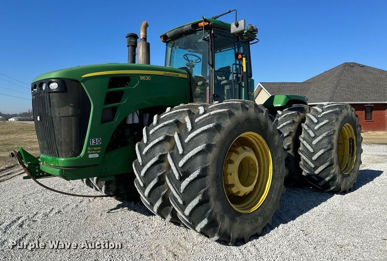 2011 John Deere 9630 Scraper Special 4WD tractor - DL4357