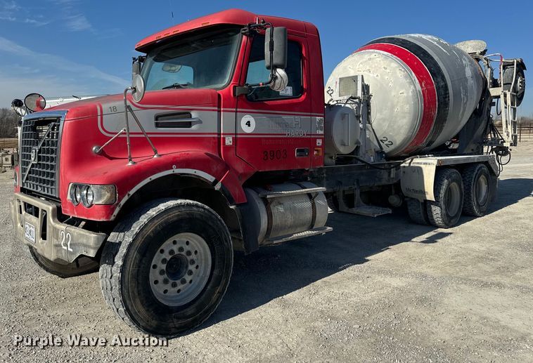 Volvo Ready Mix or Pump Truck For Sale | Purple Wave Auction