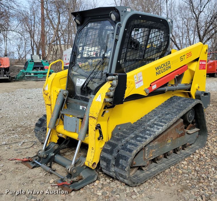 2015 Wacker Neuson ST35 tracked skid steer loader - DL7986