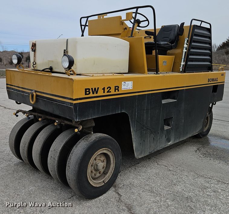 Bomag BW12R pneumatic roller - DN7230