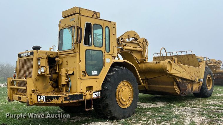 1985 Caterpillar 621B conventional scraper  - DS2925