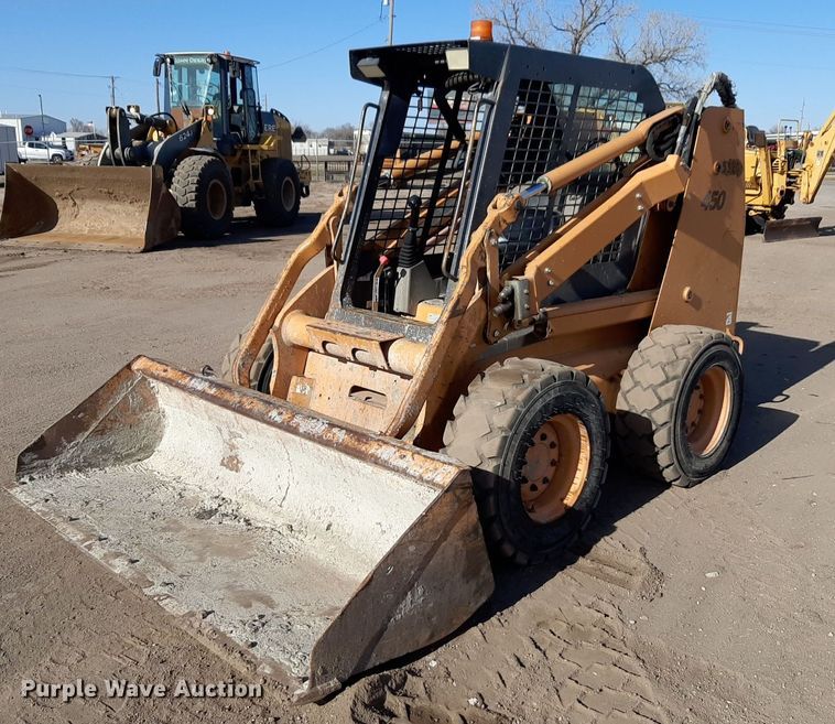 2006 Case 450 skid steer loader - DV9839