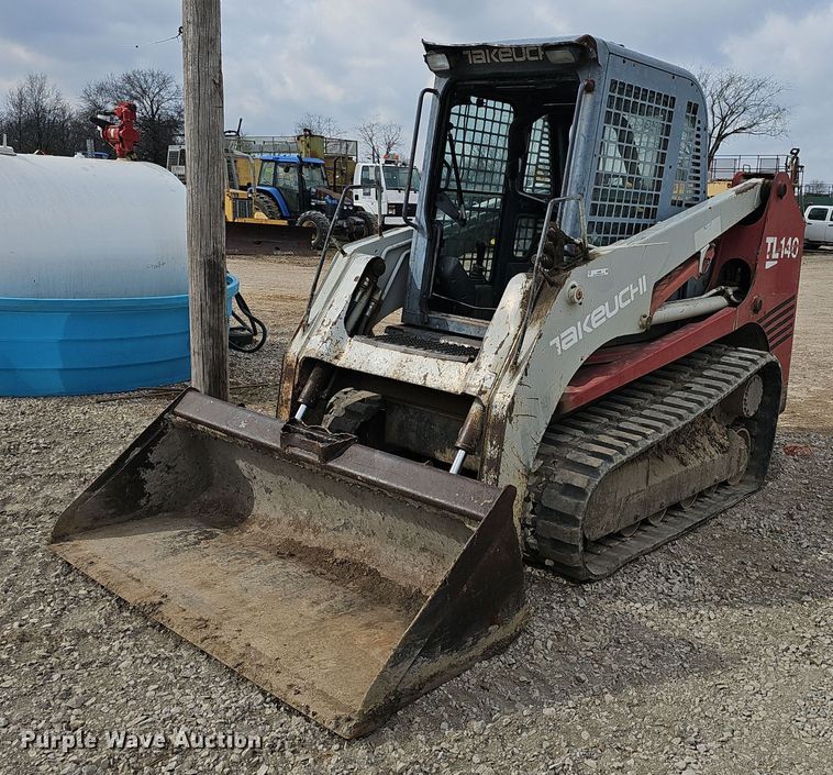 2007 Takeuchi  TL140 tracked skid steer loader - EJ6069