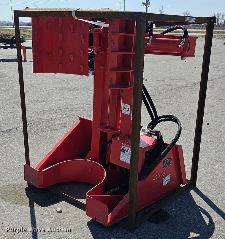 2023 Raytree RMPJ28 skid steer pole jack - IO9870