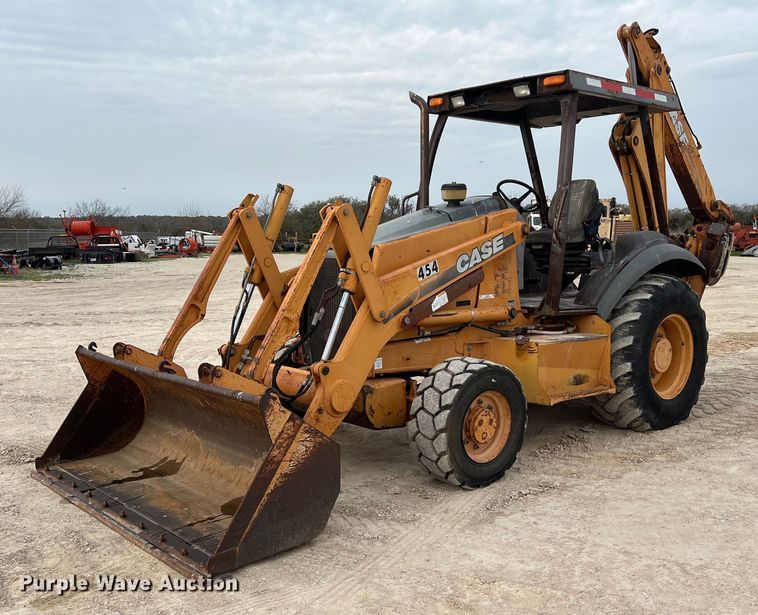 2001 Case 580M backhoe - KV9802