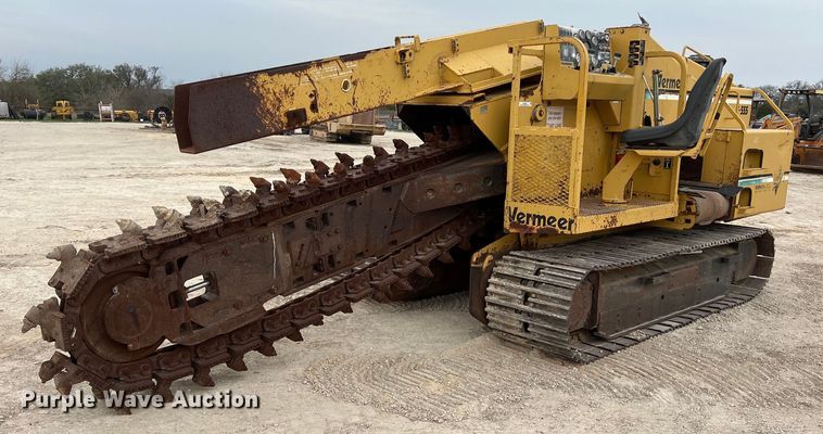 1993 Vermeer T555 trencher - KV9804