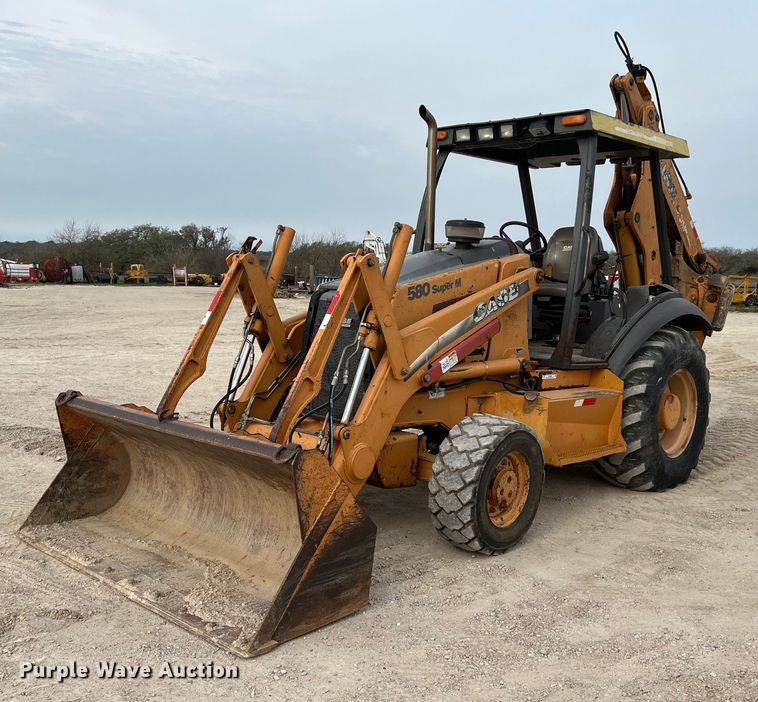 2003 Case 580 Super M backhoe - KV9806