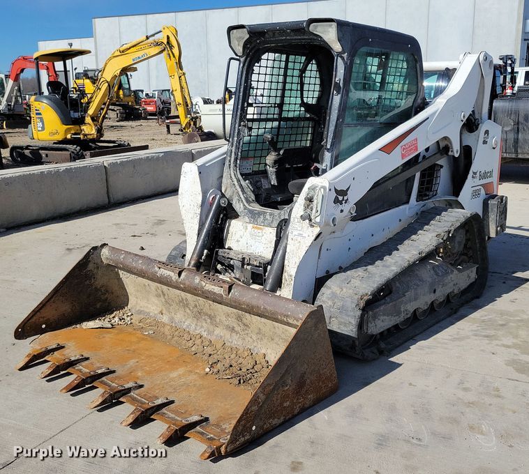 2019 Bobcat T595 tracked skid steer loader - LC9840